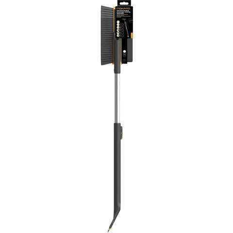 Teleskoopvars, pööratav lumehari ja jääkaabits Fiskars X-series