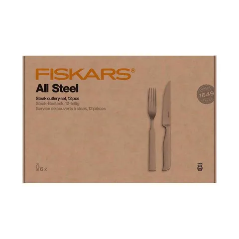 Steigisöögiriistade komplekt Fiskars All Steel, 12 osa