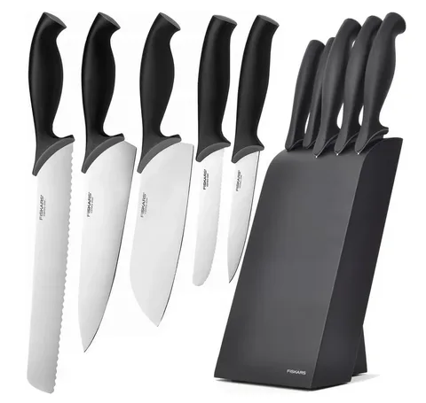 Noaplokk Fiskars Control, must, 5 nuga