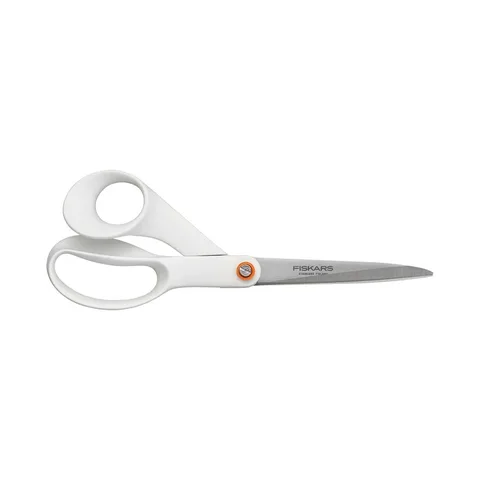Universaalkäärid Fiskars, valged, 21 cm