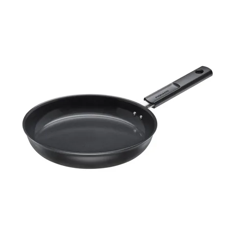 Mittenakkuva kattega praepann Fiskars Hard Face, 24 cm