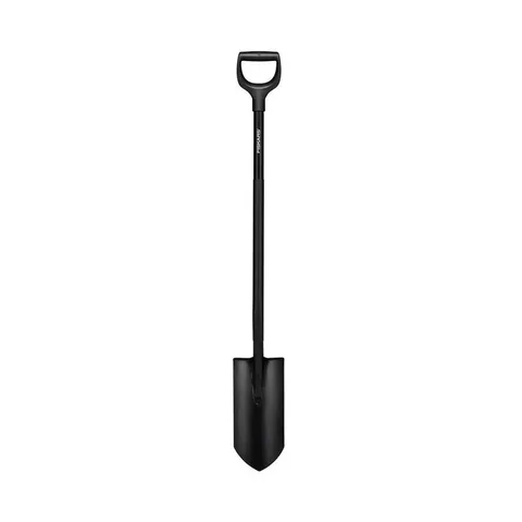 Drenaažilabidas Fiskars Ergonomic Pro, must