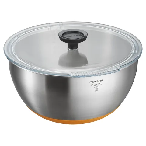 Roostevabast terasest köögikauss Fiskars Functional Form, 5 l