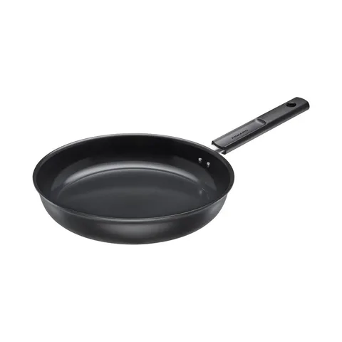 Mittenakkuva kattega praepann Fiskars Hard Face, 28 cm