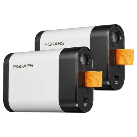 Akud Fiskars Li-Ion Powerbank USB-C, 12 V, 4 Ah, 2 tk