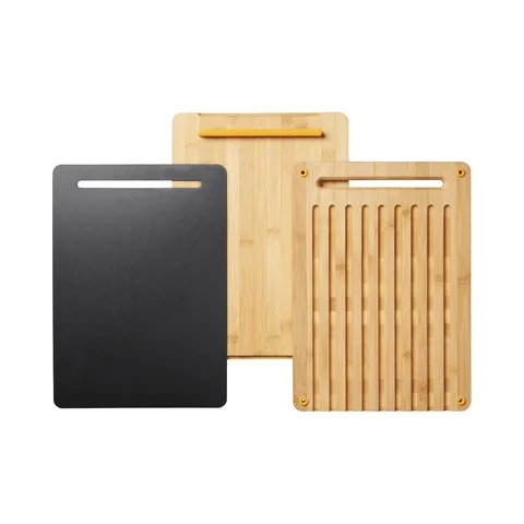 Bambusest lõikelaudade komplekt Fiskars Functional Form