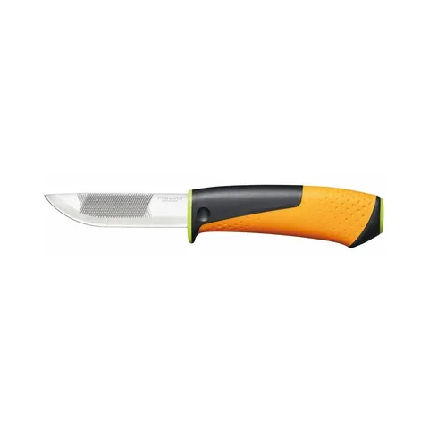 Nuga Fiskars Hardware, viili ja teritajaga