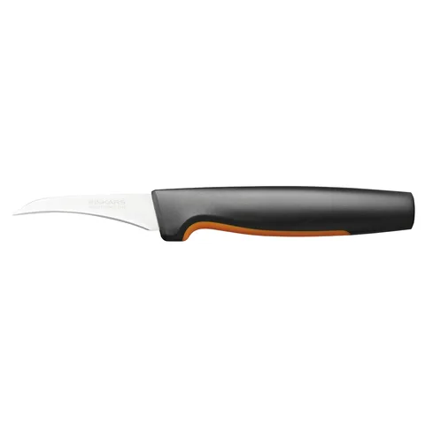 Kõvera teraga koorimisnuga Fiskars GRS Functional Form, 7 cm
